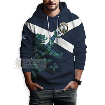 Ferguson (Fergusson) Tartan Lion Rampant Hoodie Proudly Display Your Heritage with Alba Gu Brath and Clan Name