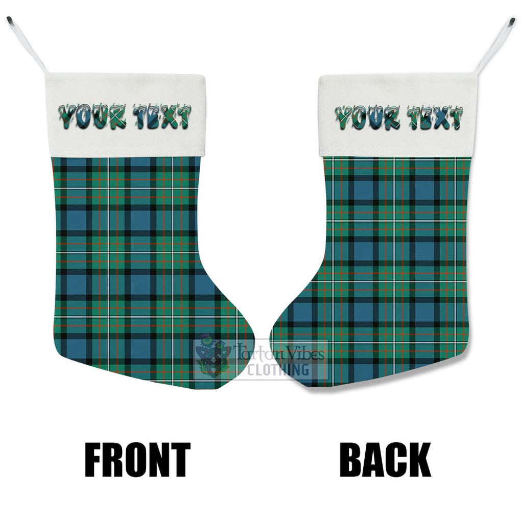 Ferguson (Fergusson) Tartan Christmas Stocking with Personalized Text - Tartan Vibes Clothing
