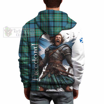 Ferguson (Fergusson) Crest Tartan Hoodie Inspired by the Freedom of Scottish Warrior