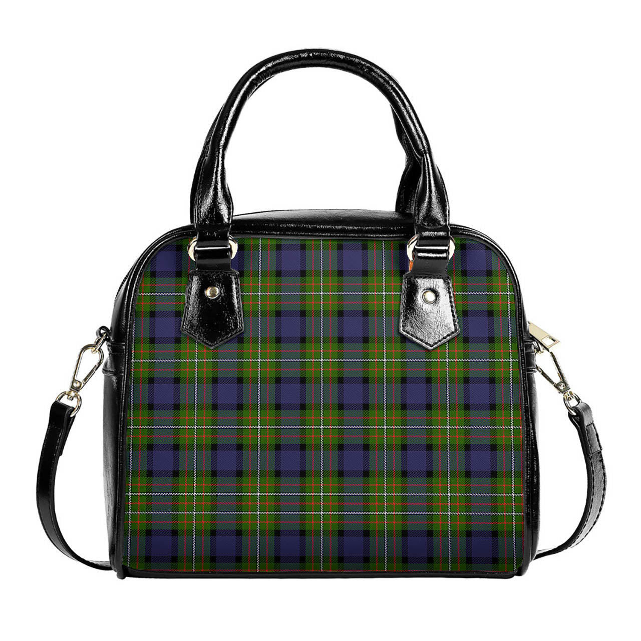 Ferguson Modern Tartan Shoulder Handbags One Size 6*25*22 cm - Tartanvibesclothing