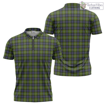 Ferguson Modern Tartan Zipper Polo Shirt