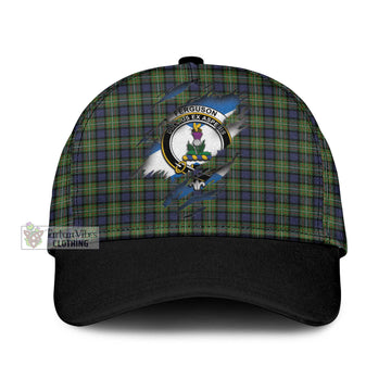 Ferguson Modern Tartan Classic Cap with Family Crest In Me Style