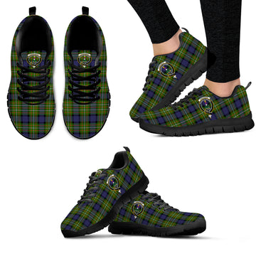 Ferguson Modern Tartan Sneakers with Family Crest