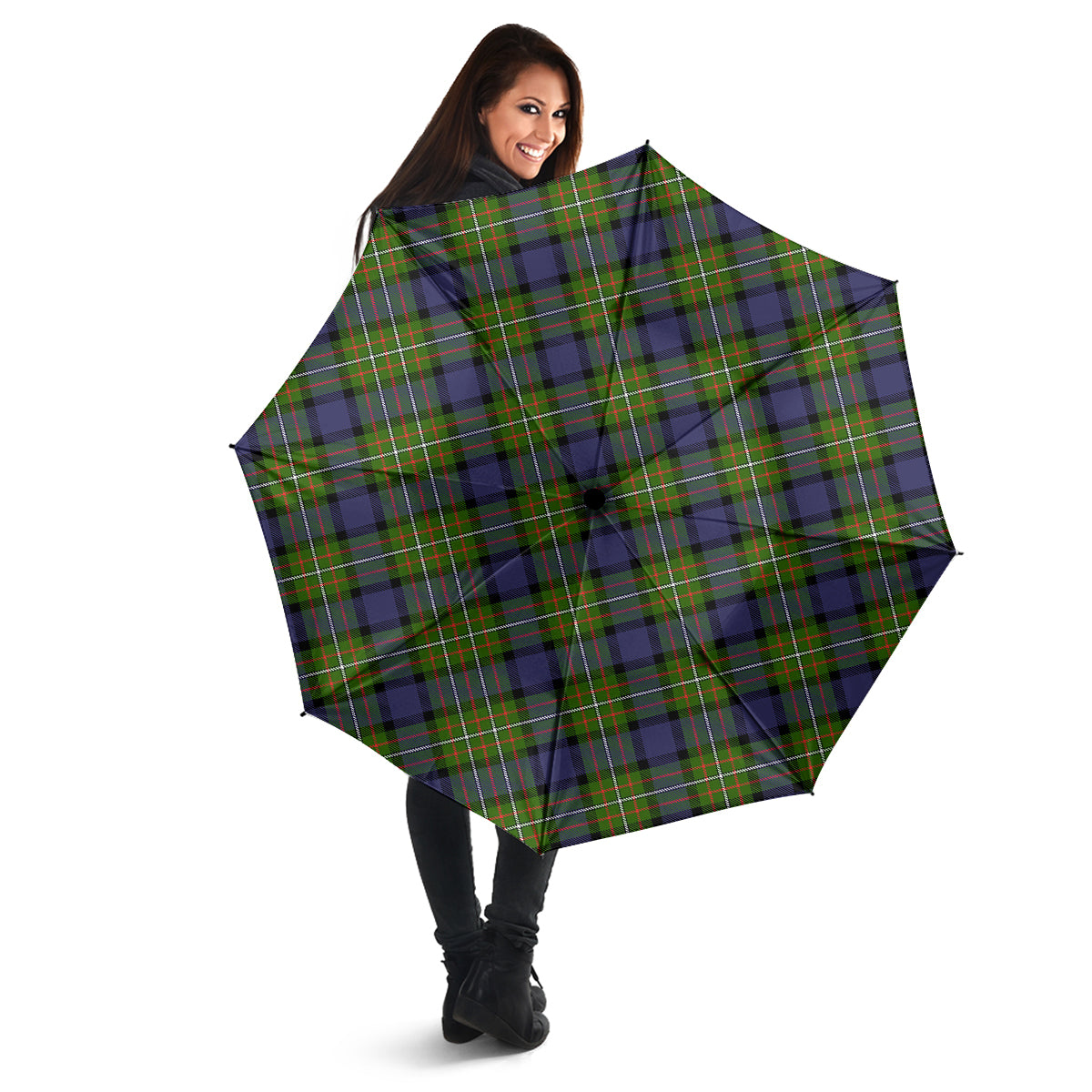 Ferguson Modern Tartan Umbrella - Tartanvibesclothing