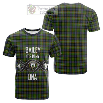 Ferguson Modern Tartan Cotton T-shirt with Family Crest DNA In Me Style