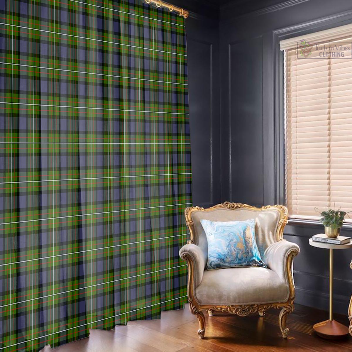 Ferguson Modern Tartan Window Curtain