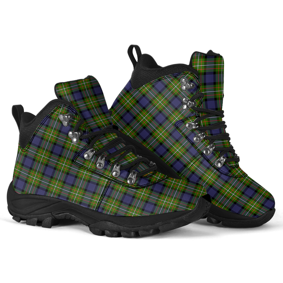 Ferguson Modern Tartan Alpine Boots - Tartanvibesclothing