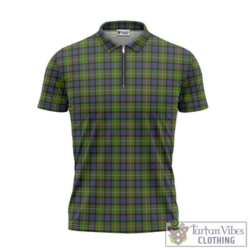 Ferguson Modern Tartan Zipper Polo Shirt