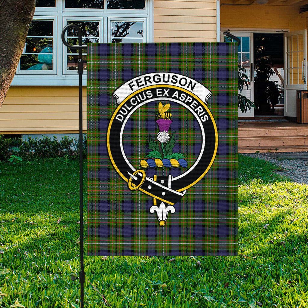 Ferguson Modern Tartan Flag with Family Crest - Tartan Vibes Clothing