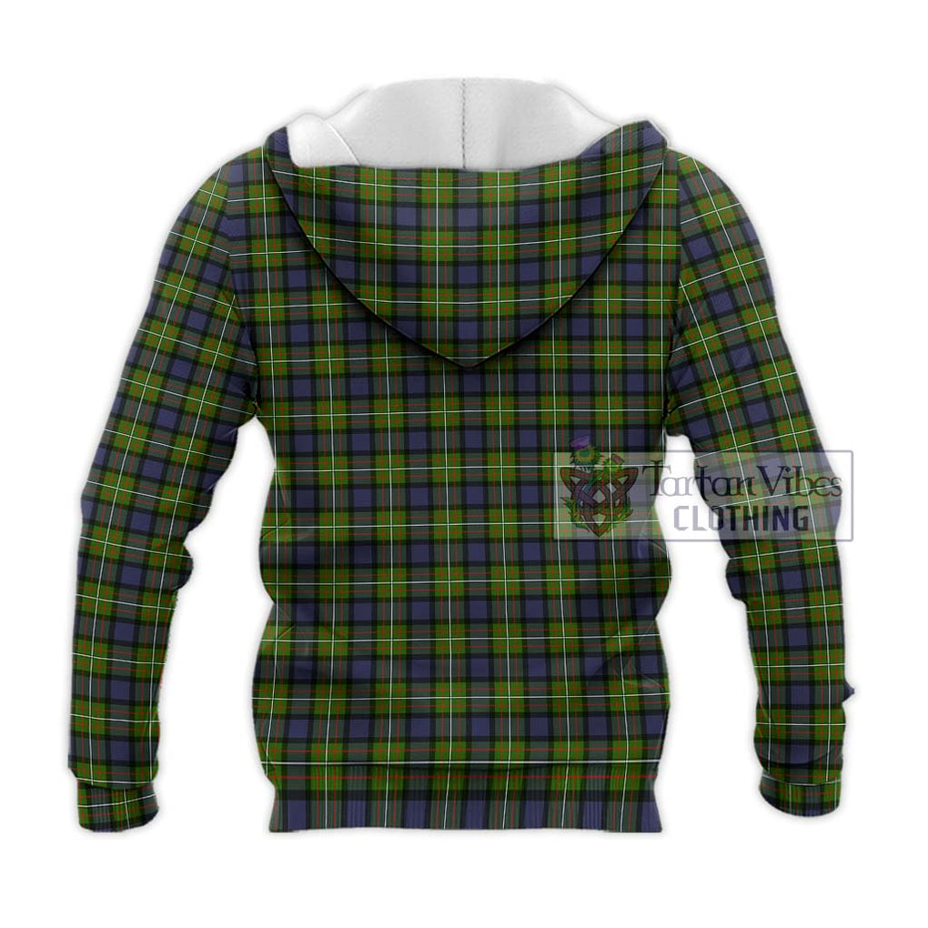 Ferguson Modern Tartan Knitted Hoodie with Family Crest DNA In Me Style - Tartanvibesclothing Shop