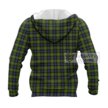 Ferguson Modern Tartan Knitted Hoodie with Family Crest DNA In Me Style