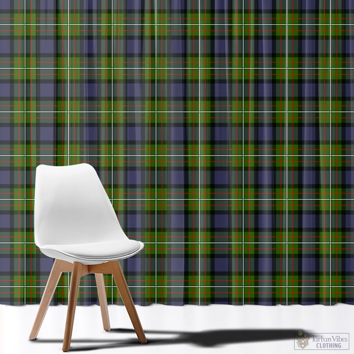 Ferguson Modern Tartan Window Curtain