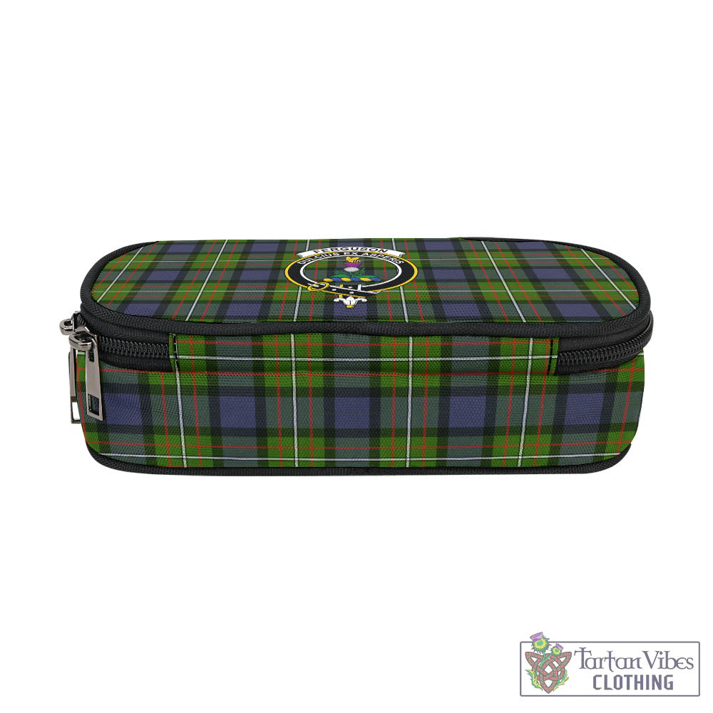 Tartan Vibes Clothing Ferguson Modern Tartan Pen and Pencil Case with Family Crest