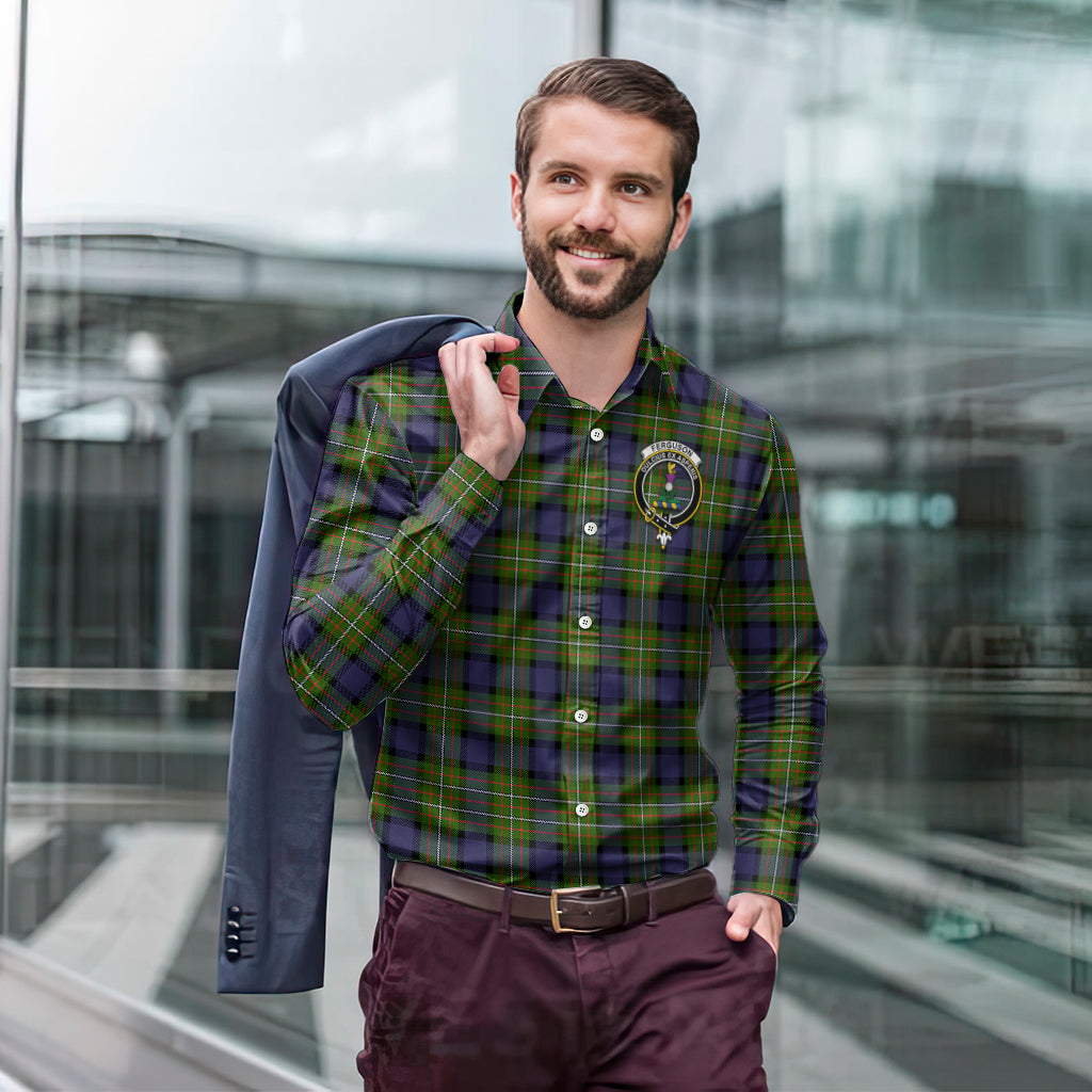 ferguson-modern-tartan-long-sleeve-button-up-shirt-with-family-crest