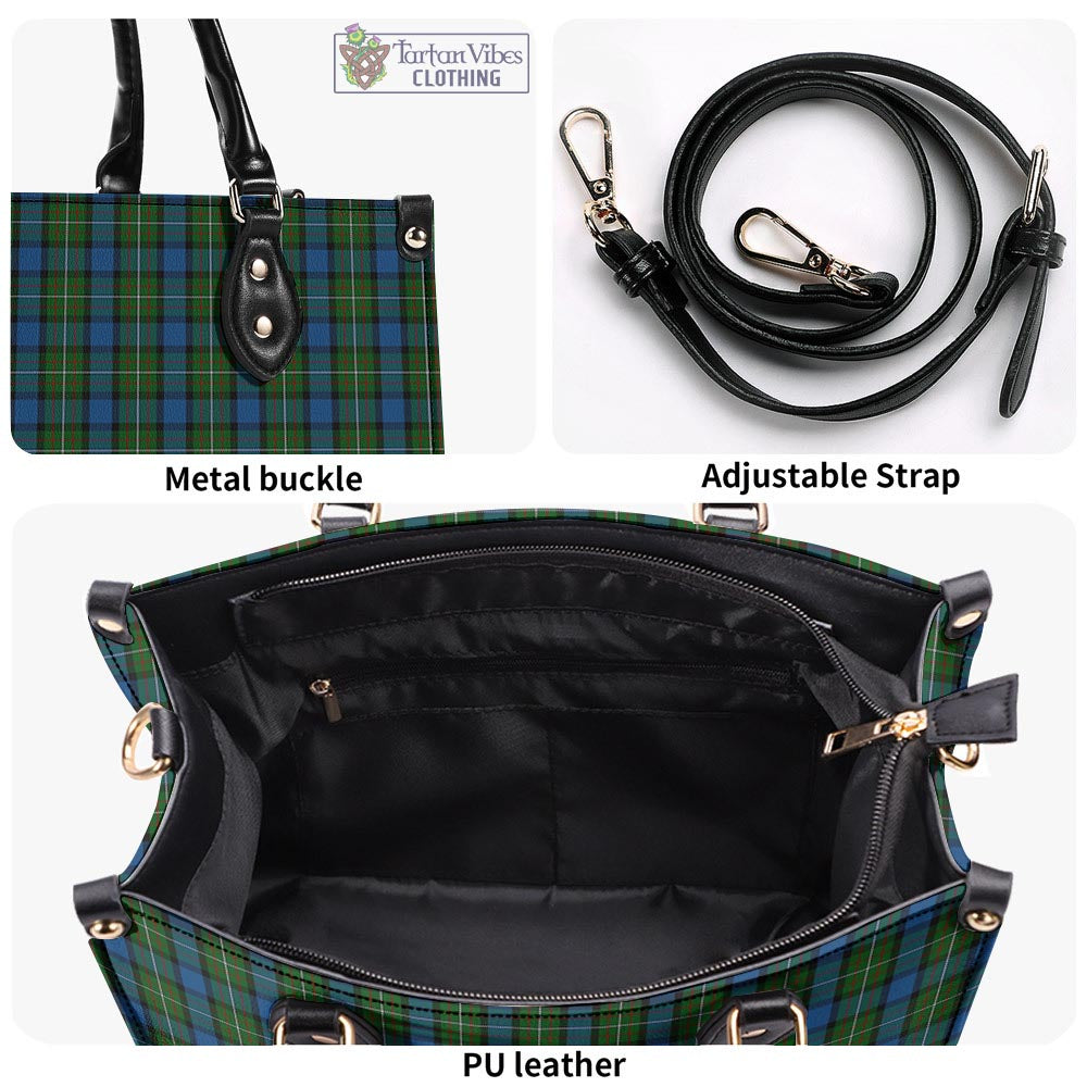 Tartan Vibes Clothing Ferguson of Atholl Tartan Luxury Leather Handbags