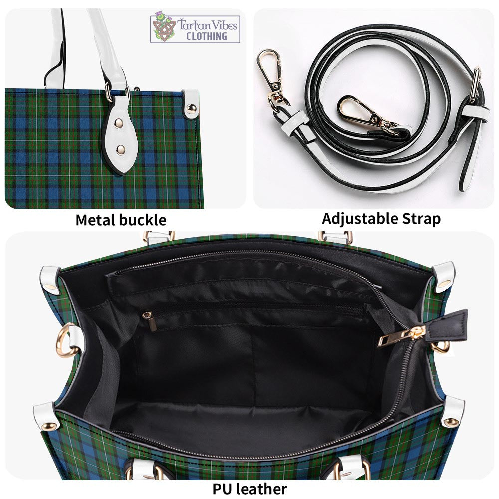 Tartan Vibes Clothing Ferguson of Atholl Tartan Luxury Leather Handbags