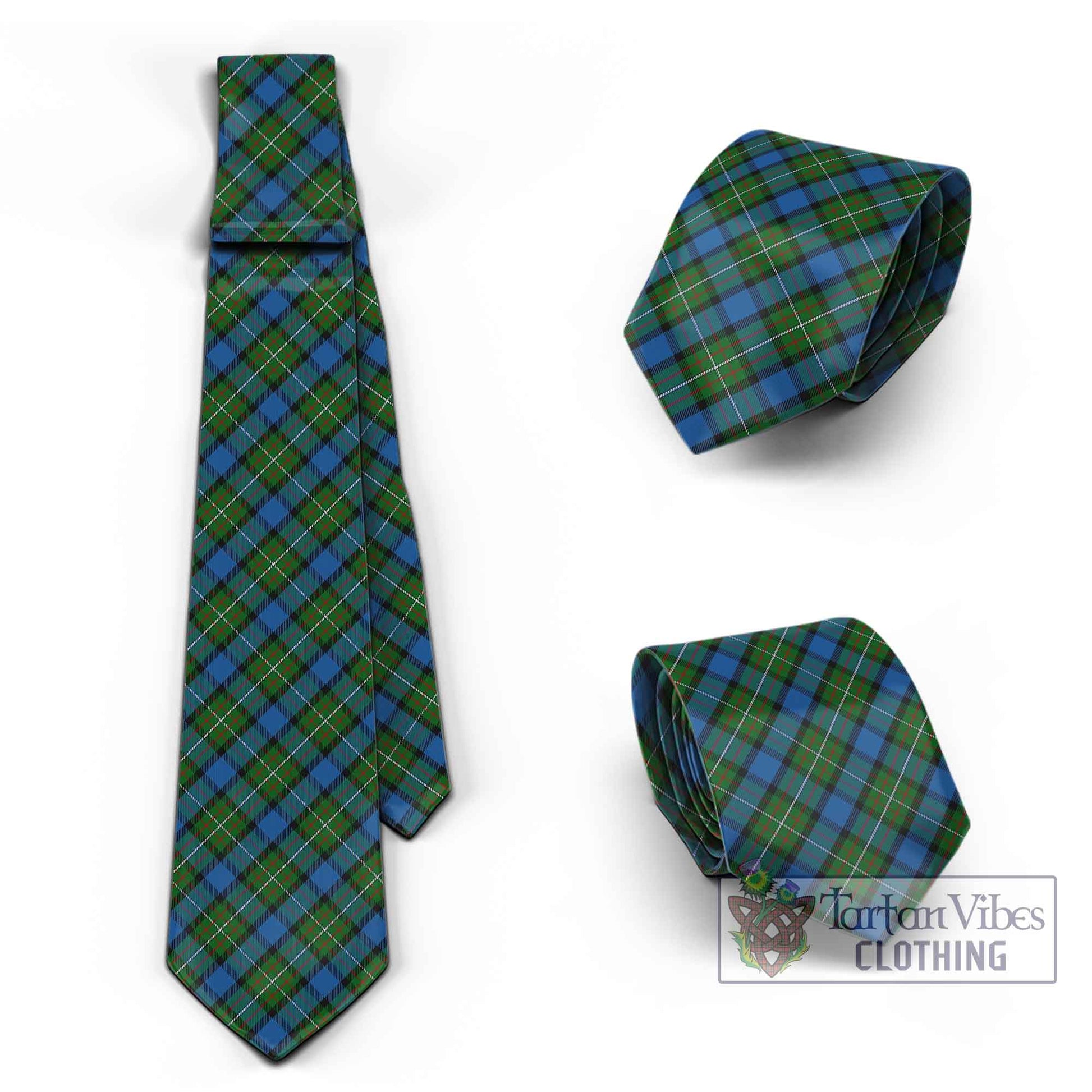 Tartan Vibes Clothing Ferguson of Atholl Tartan Classic Necktie Cross Style