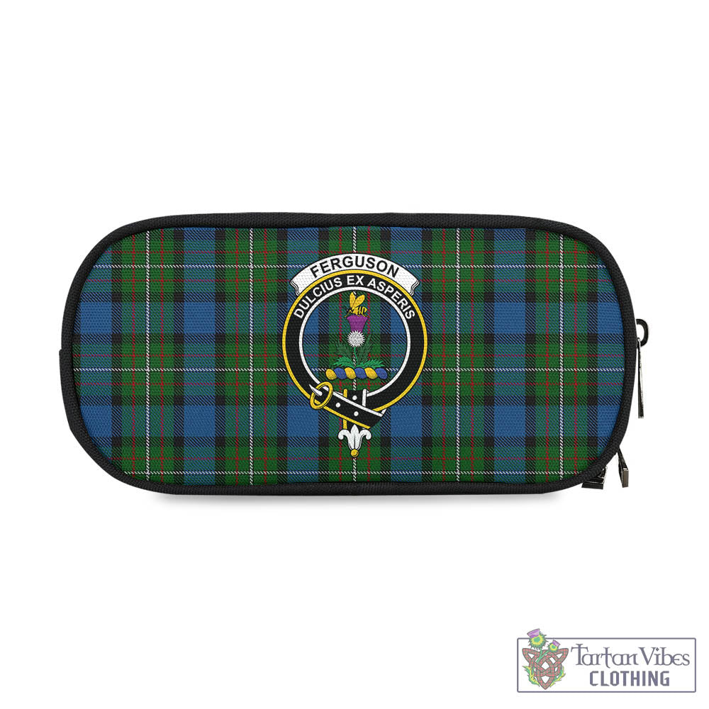 Tartan Vibes Clothing Ferguson of Atholl Tartan Pen and Pencil Case with Family Crest