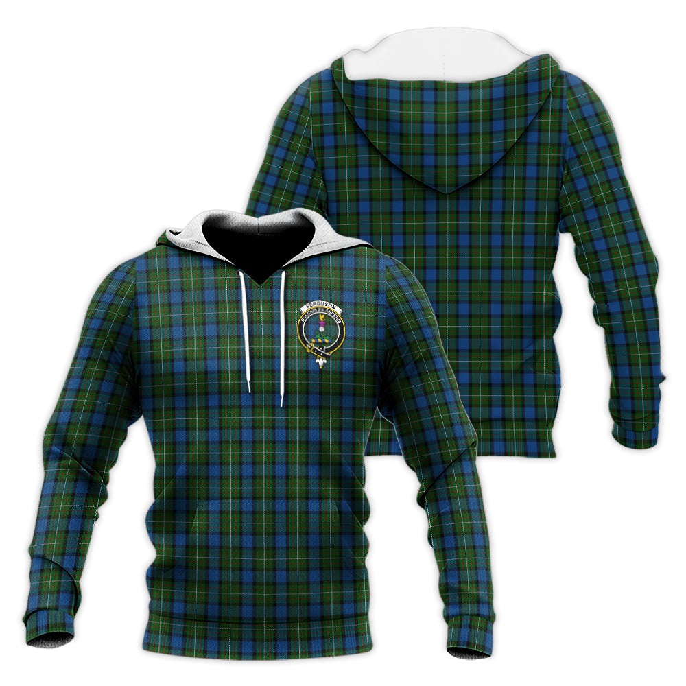 ferguson-of-atholl-tartan-knitted-hoodie-with-family-crest