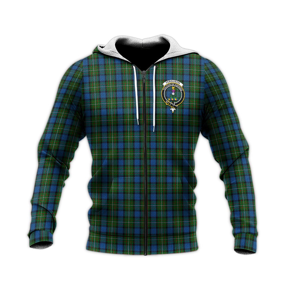 ferguson-of-atholl-tartan-knitted-hoodie-with-family-crest