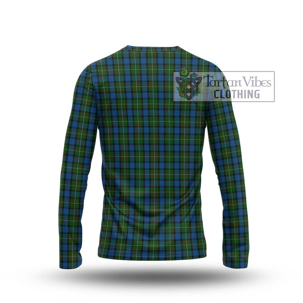 Ferguson of Atholl Tartan Long Sleeve T-Shirt with Family Crest DNA In Me Style - Tartanvibesclothing Shop