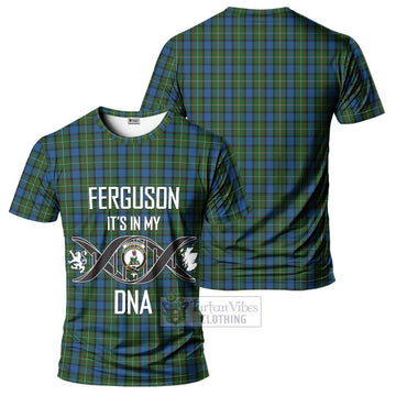 Ferguson of Atholl Tartan T-Shirt with Family Crest DNA In Me Style