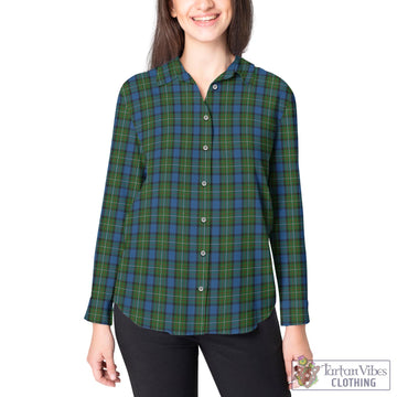 Ferguson of Atholl Tartan Women's Casual Shirt