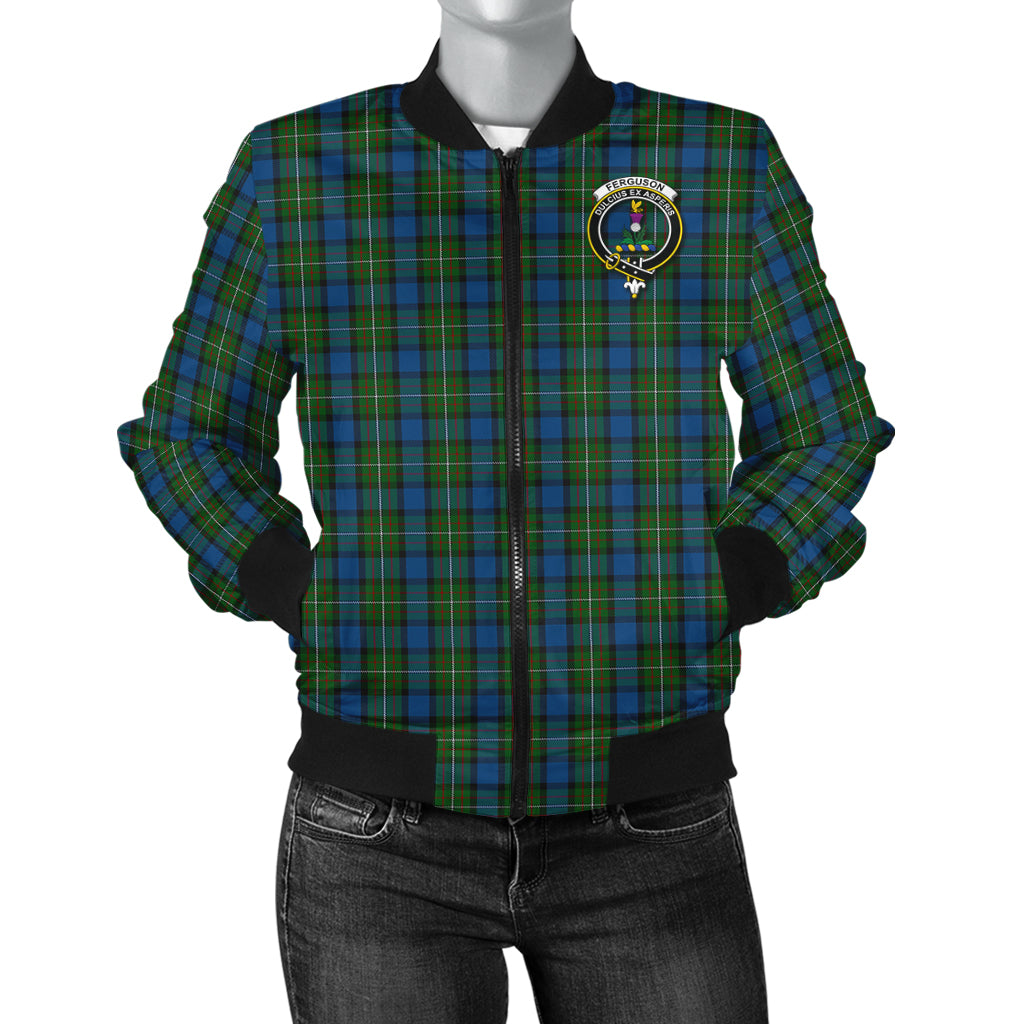 ferguson-of-atholl-tartan-bomber-jacket-with-family-crest