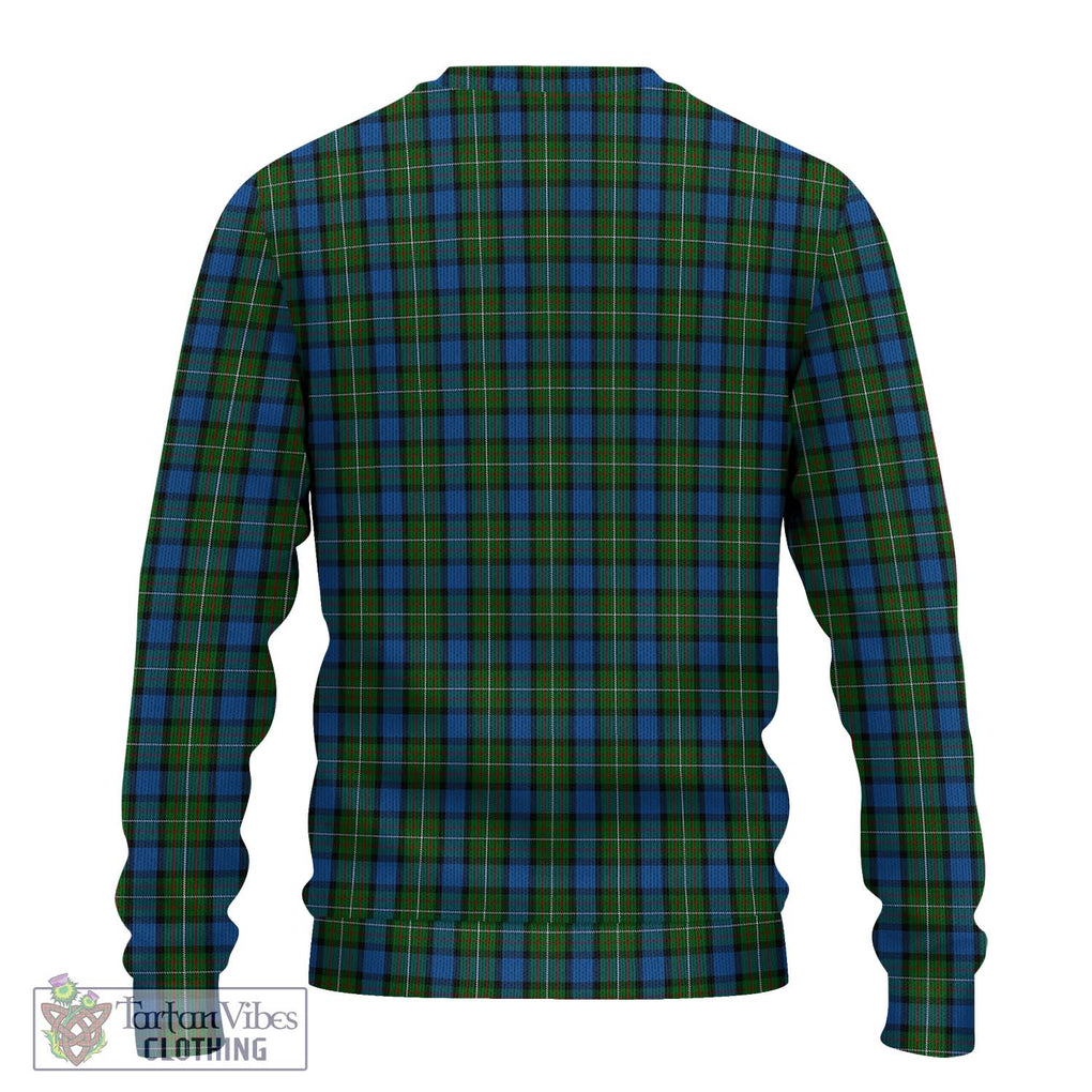 Ferguson of Atholl Tartan Knitted Sweater with Family Crest DNA In Me Style - Tartanvibesclothing Shop