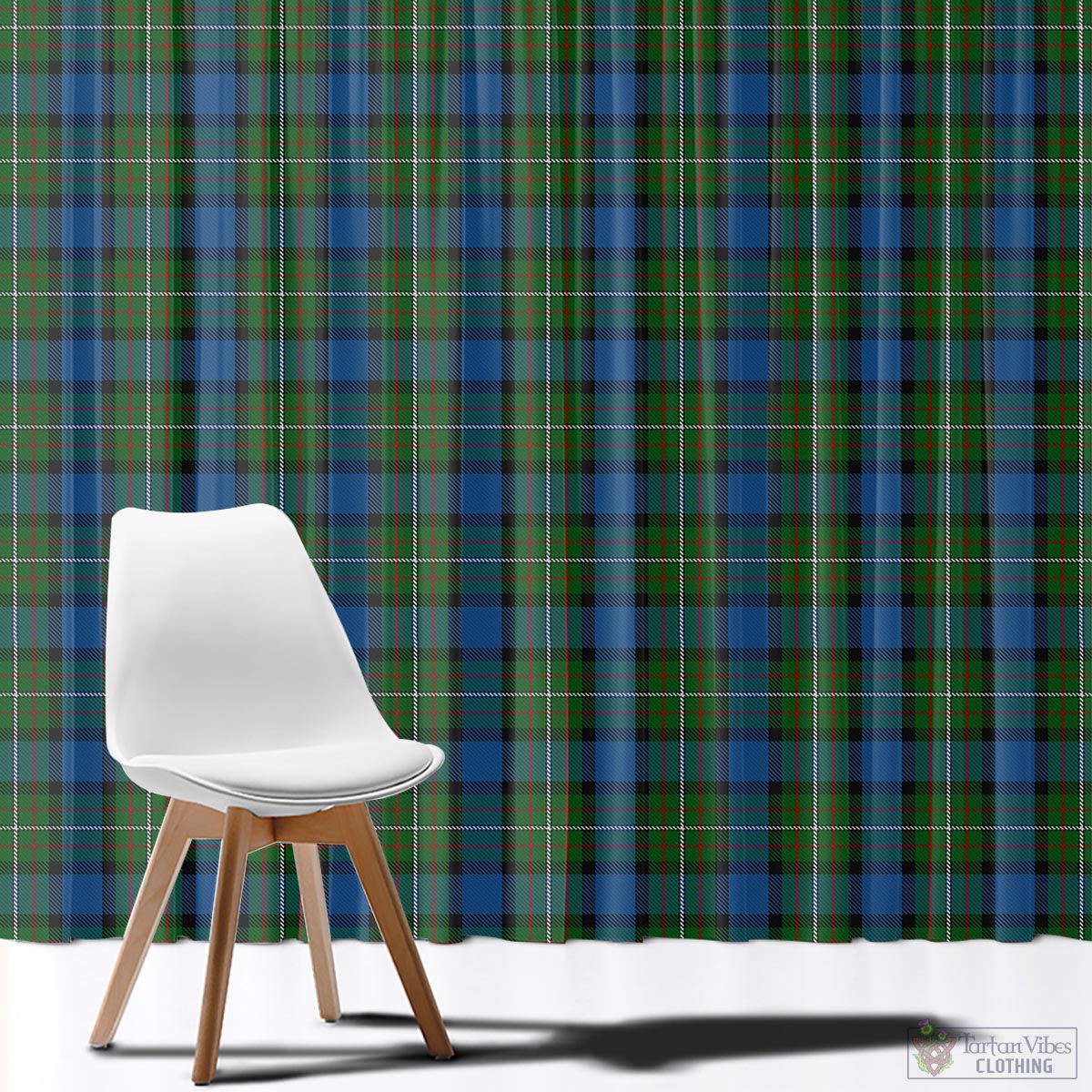 Ferguson of Atholl Tartan Window Curtain