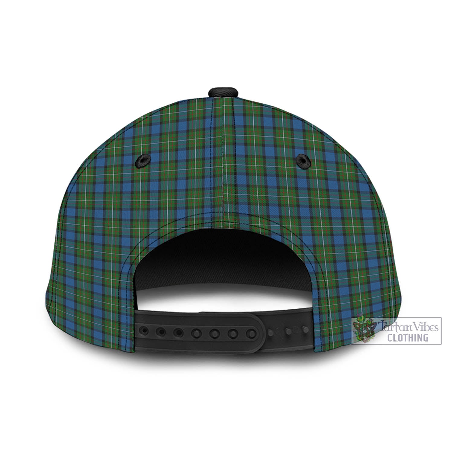 Tartan Vibes Clothing Ferguson of Atholl Tartan Classic Cap with Family Crest In Me Style