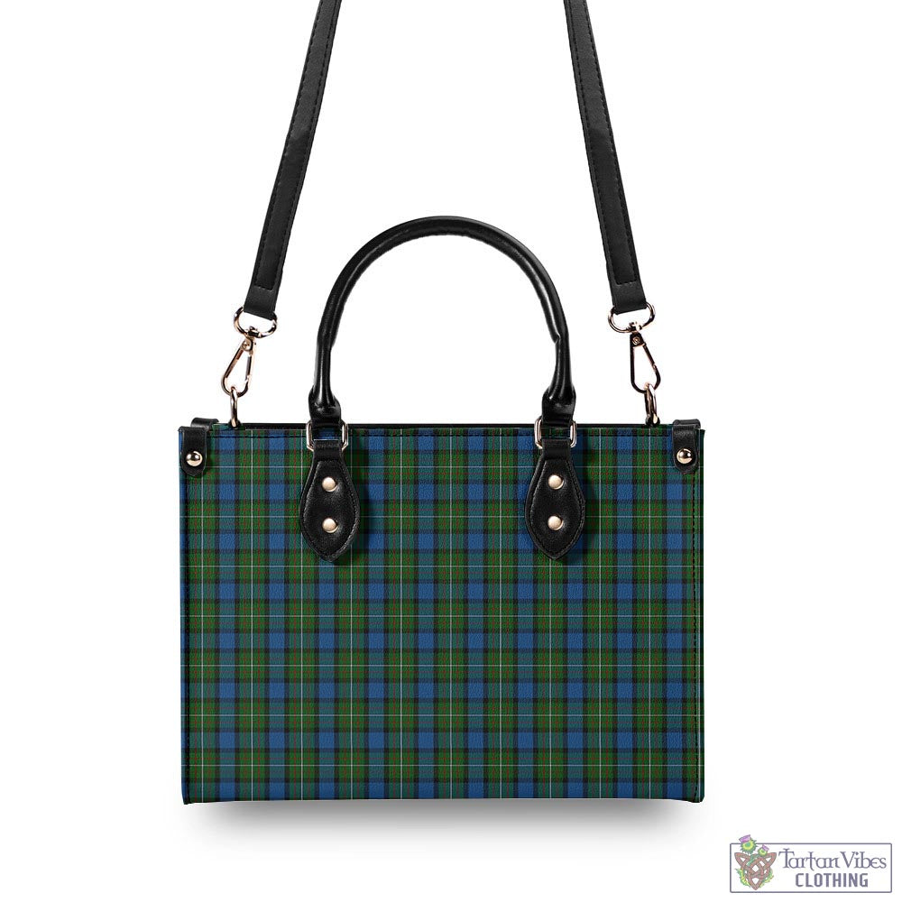 Tartan Vibes Clothing Ferguson of Atholl Tartan Luxury Leather Handbags