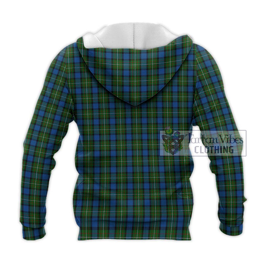 Ferguson of Atholl Tartan Knitted Hoodie with Family Crest DNA In Me Style - Tartanvibesclothing Shop