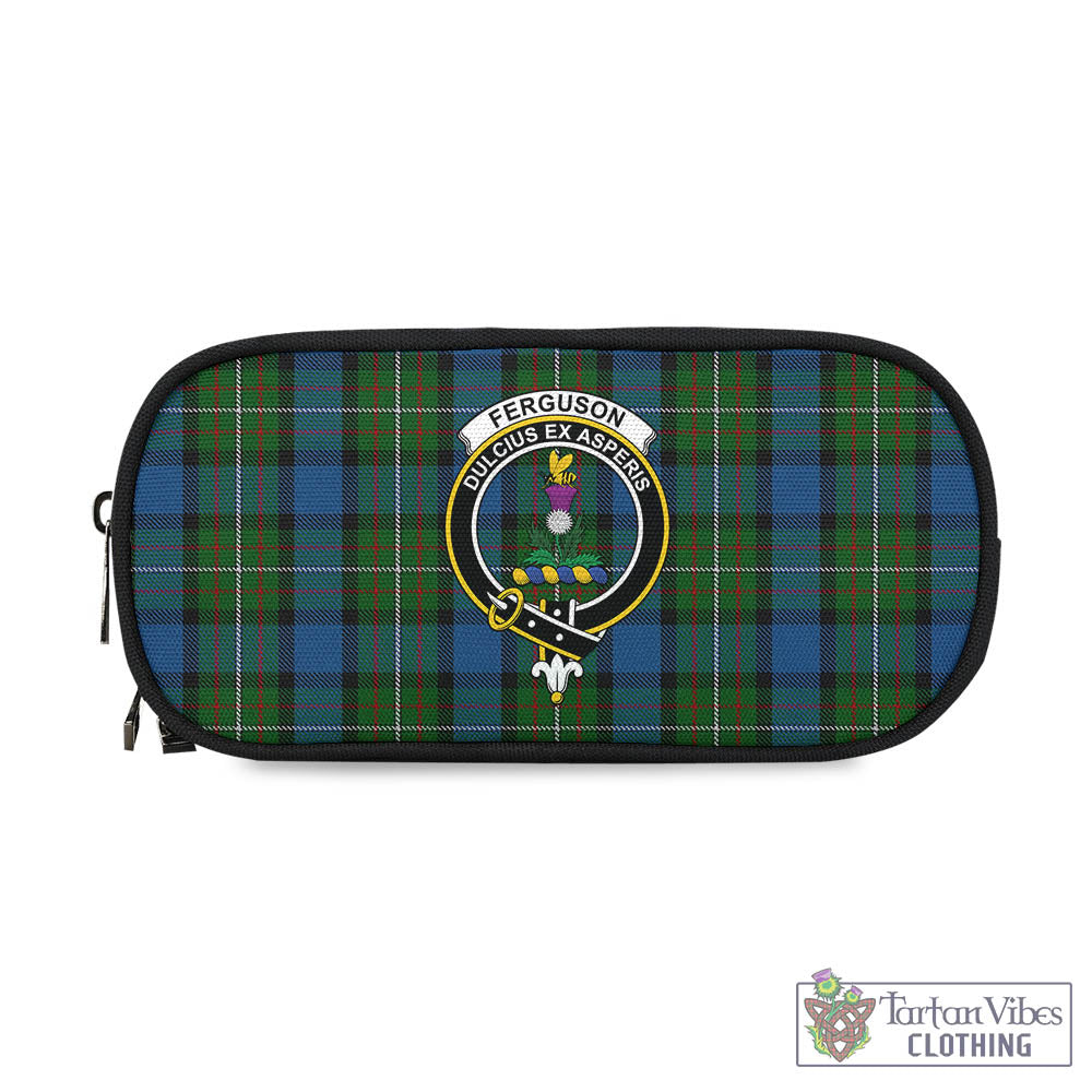 Tartan Vibes Clothing Ferguson of Atholl Tartan Pen and Pencil Case with Family Crest