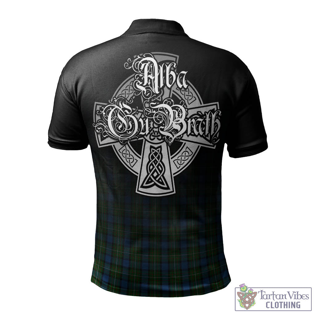 Tartan Vibes Clothing Ferguson of Atholl Tartan Polo Shirt Featuring Alba Gu Brath Family Crest Celtic Inspired