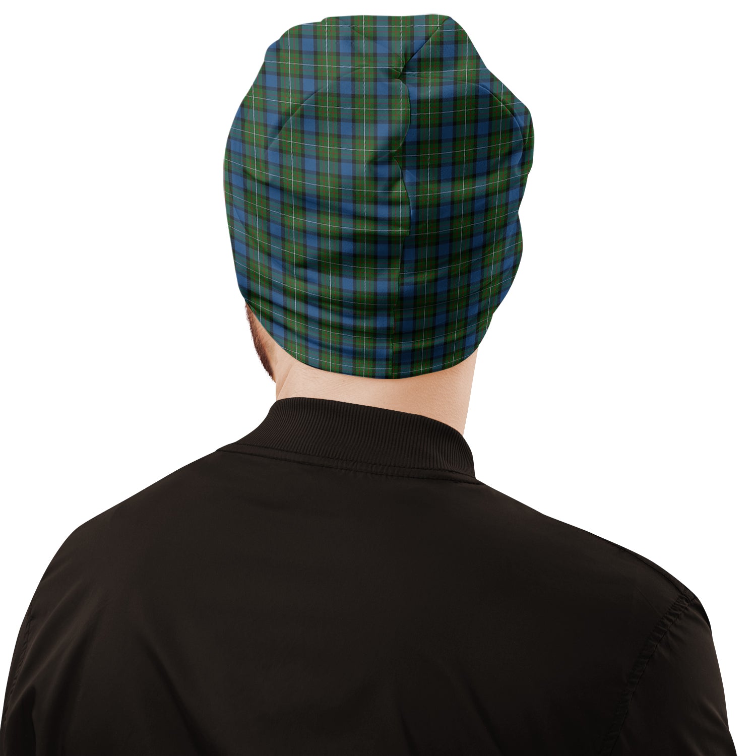 Ferguson of Atholl Tartan Beanies Hat with Family Crest - Tartan Vibes Clothing