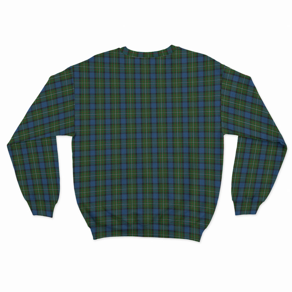 Ferguson of Atholl Tartan Sweatshirt with Family Crest - Tartan Vibes Clothing