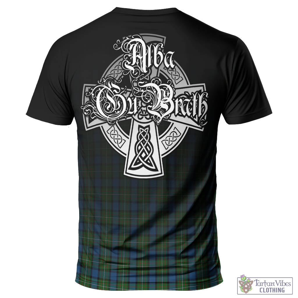 Tartan Vibes Clothing Ferguson of Atholl Tartan T-Shirt Featuring Alba Gu Brath Family Crest Celtic Inspired