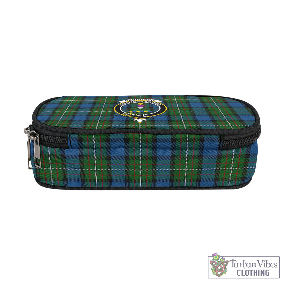 Tartan Vibes Clothing Ferguson of Atholl Tartan Pen and Pencil Case with Family Crest