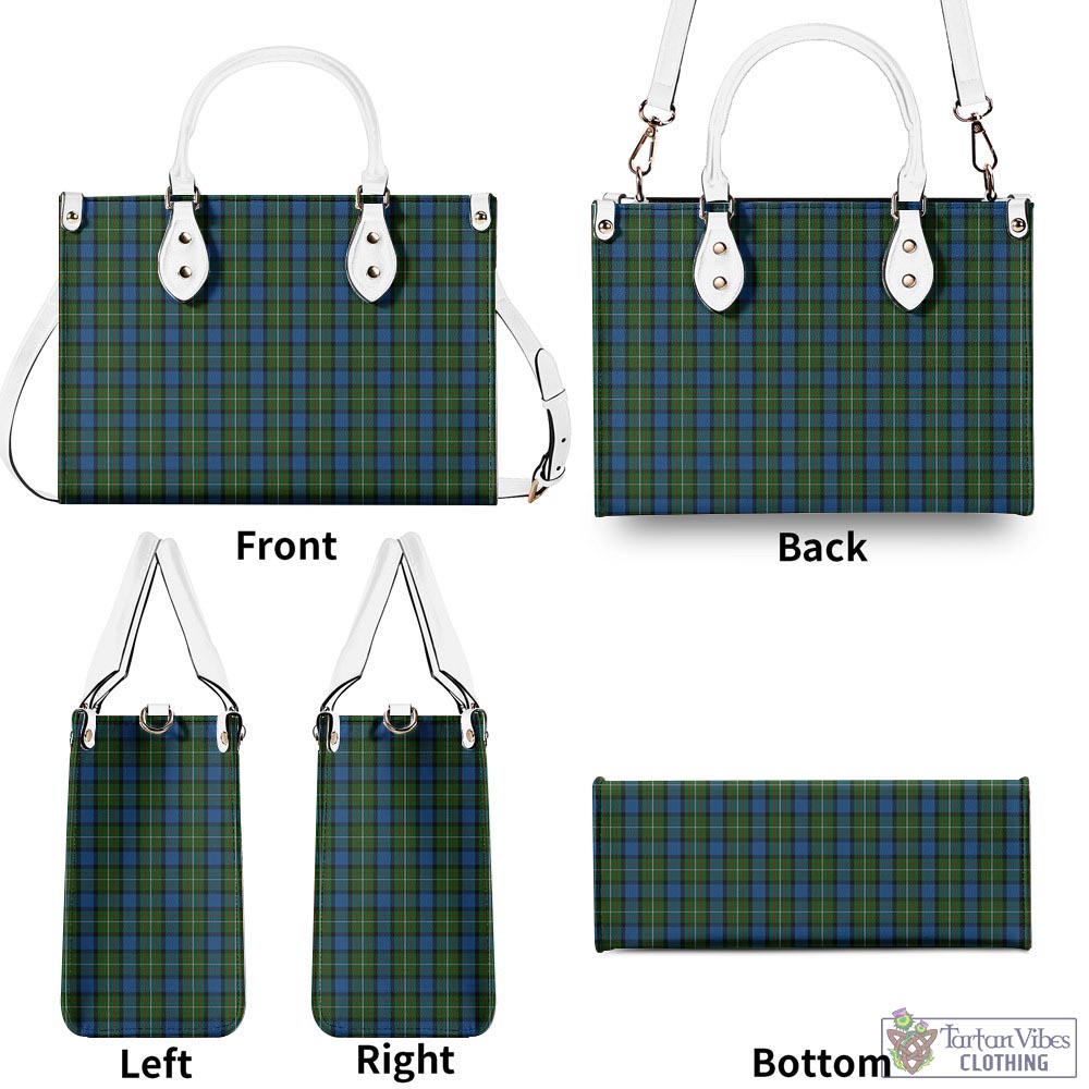 Tartan Vibes Clothing Ferguson of Atholl Tartan Luxury Leather Handbags