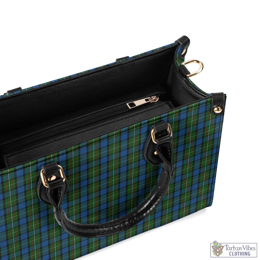 Tartan Vibes Clothing Ferguson of Atholl Tartan Luxury Leather Handbags