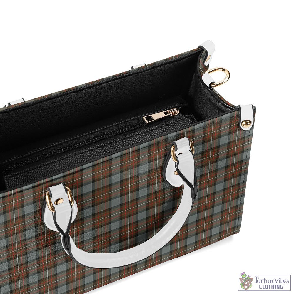 Tartan Vibes Clothing Ferguson Weathered Tartan Luxury Leather Handbags