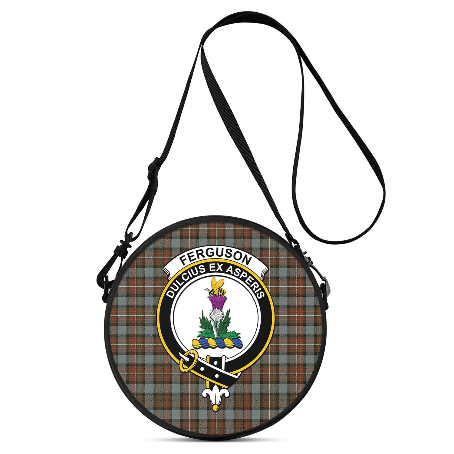 ferguson-weathered-tartan-round-satchel-bags-with-family-crest