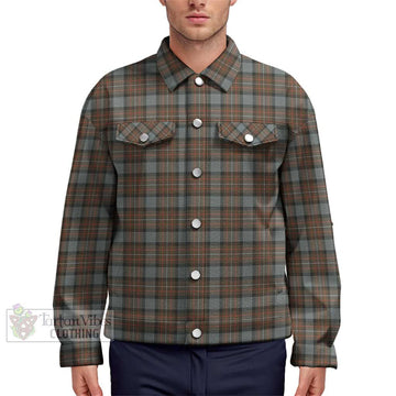 Ferguson Weathered Tartan Unisex Lapel Cotton Jacket