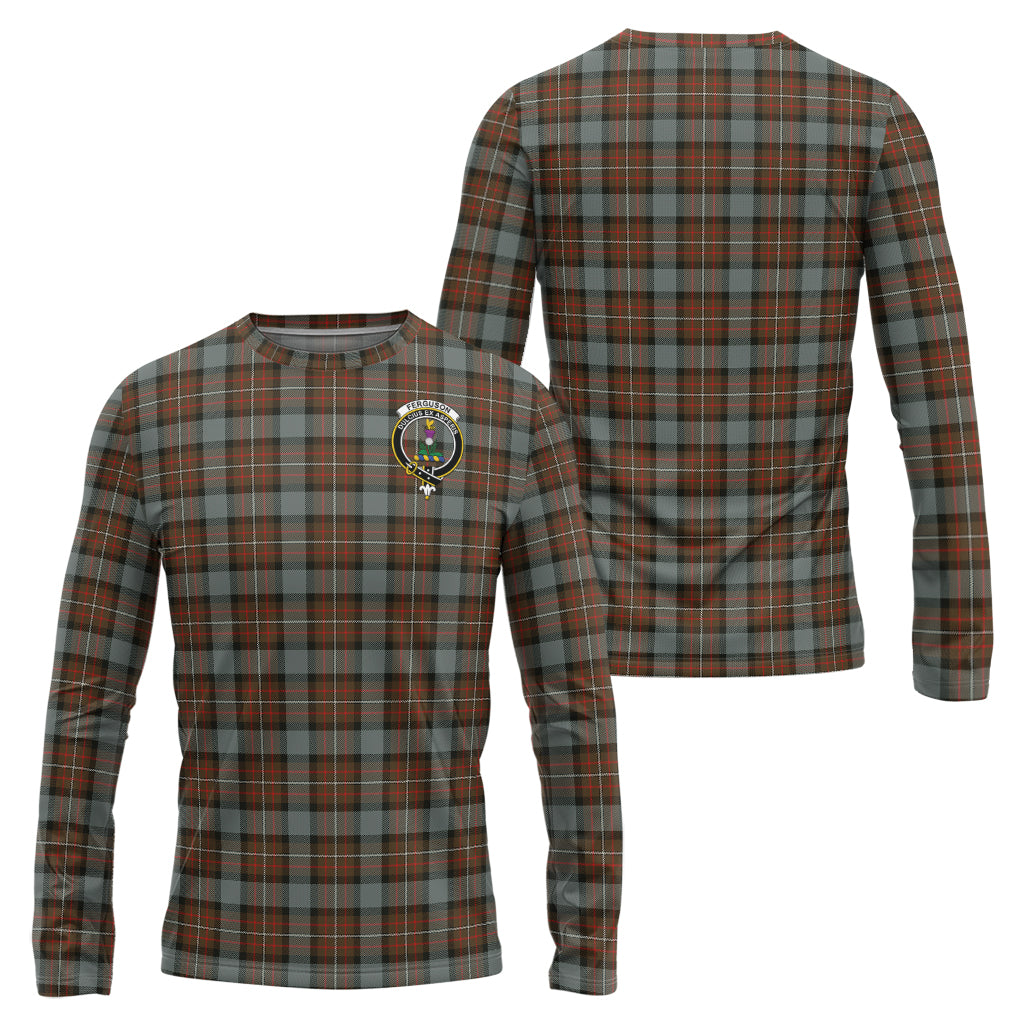 ferguson-weathered-tartan-long-sleeve-t-shirt-with-family-crest