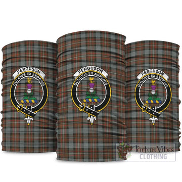 Ferguson Weathered Tartan Neck Gaiters, Tartan Bandanas, Tartan Head Band with Family Crest