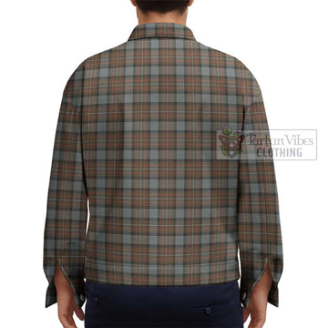 Ferguson Weathered Tartan Unisex Lapel Cotton Jacket