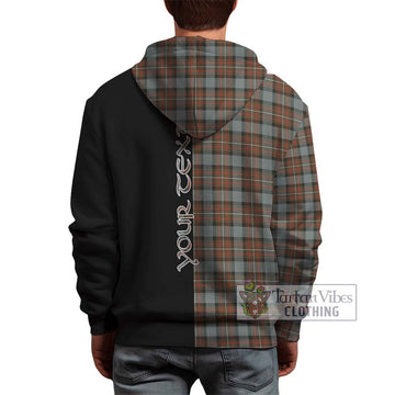 Ferguson Weathered Tartan Hoodie with Family Crest and Half Of Me Style