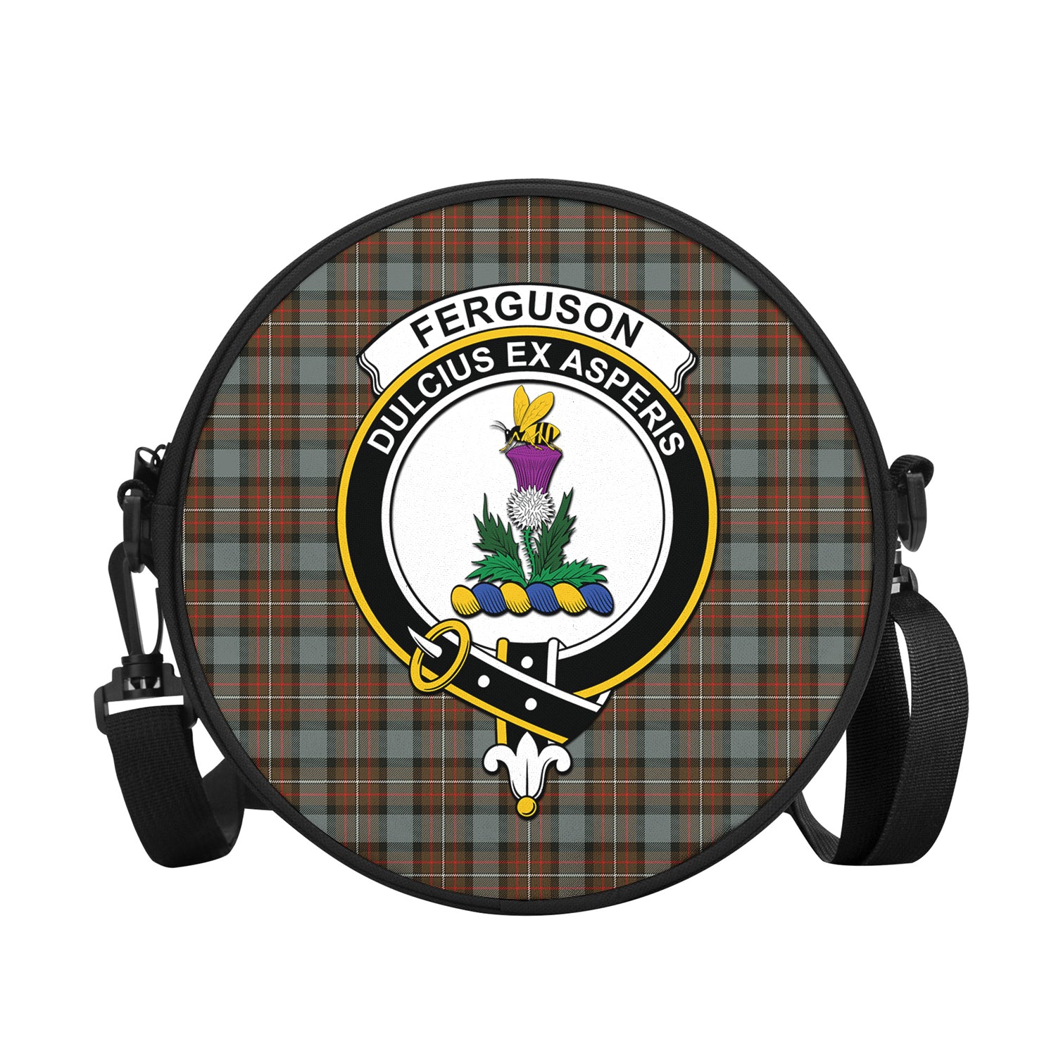 ferguson-weathered-tartan-round-satchel-bags-with-family-crest