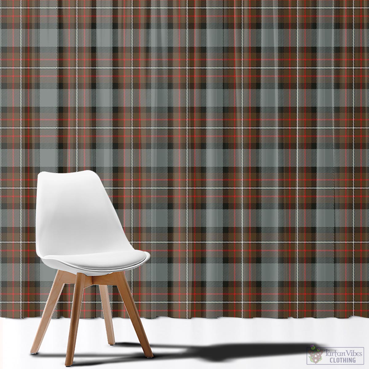 Ferguson Weathered Tartan Window Curtain